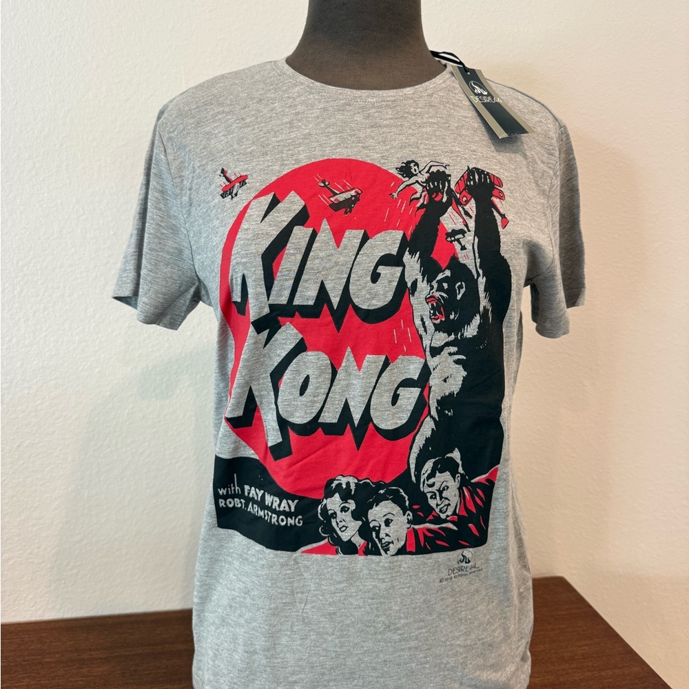 King Kong Movie Poster Graphic T-Shirt